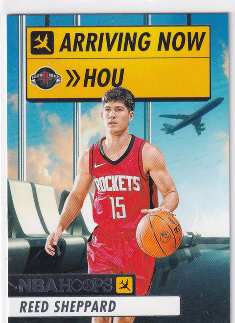 2024-25 HOOPS #25 REED SHEPPARD ARRIVING NOW- HOUSTON ROCKETS