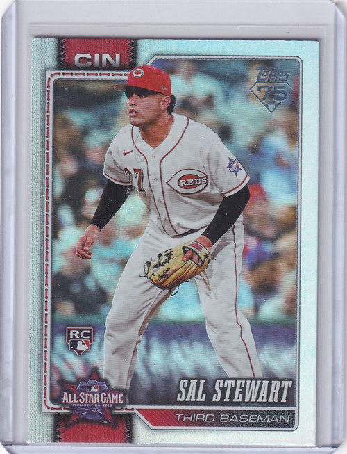 2026 Topps Update All-Star Game Rainbow Foil #ASG-16 Sal Stewart - Reds