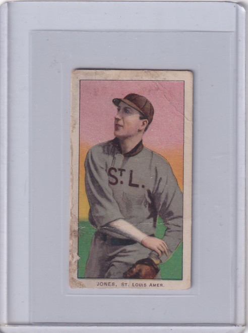1909-11 T206 Tom Jones St Louis Browns Piedmont 150/25 Tobacco Card