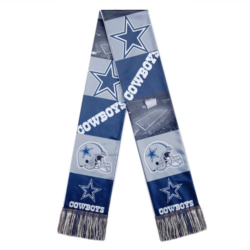 Officially Licensed NFL Bar Design Printed Scarf Choose Your Team