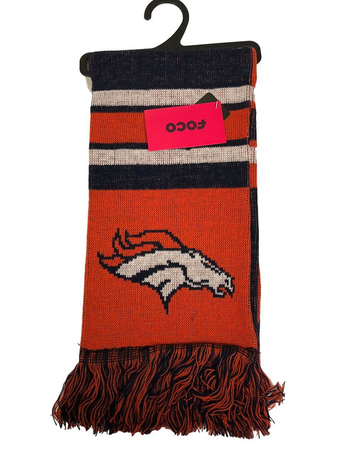 Officially Licensed NFL Colorblock Big Logo Scarf Choose Your Team
