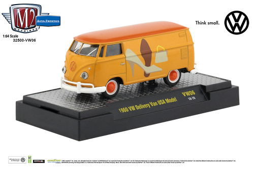 M2 Machines Auto Thentics R VW06 1:64 1960 VW Delivery Van USA Model SHOES PURSE