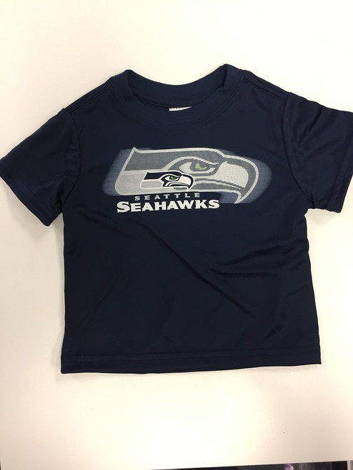 NFL Kids Short Sleeve Team Logo Tee T-Shirt Seattle Seahawks