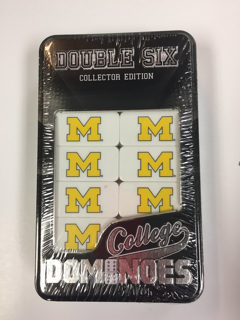 NCAA Officially Licensed 28 Dominoes Gift Tin Factory Sealed Choose Your Team