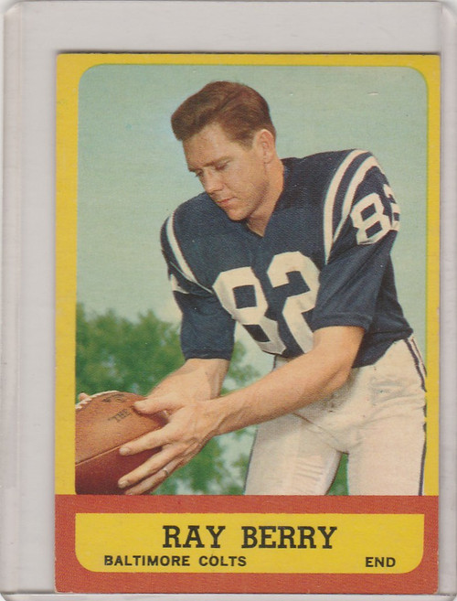 1963 Topps #4 Ray Berry Baltimore Colts EXMT