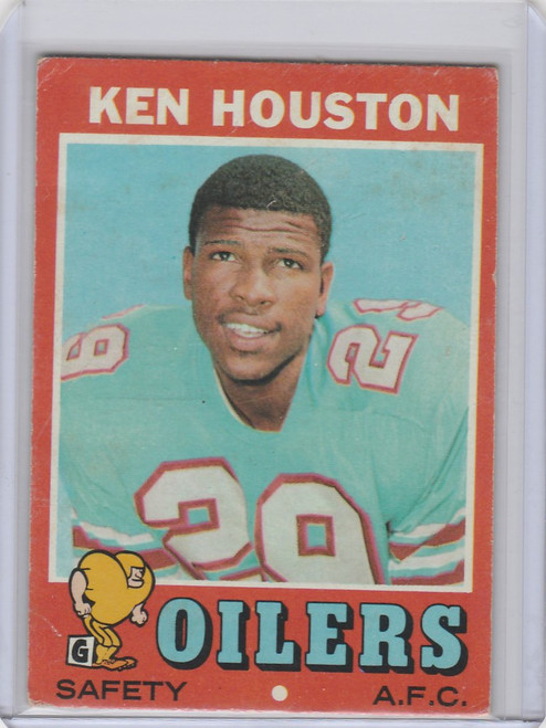 1971 Topps #113 Ken Houston Houston Oilers EX