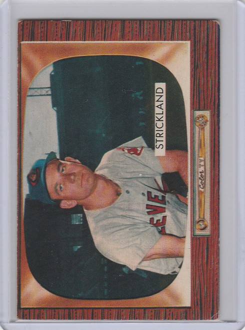 1955 Bowman #192 George Strickland Cleveland Indians EX