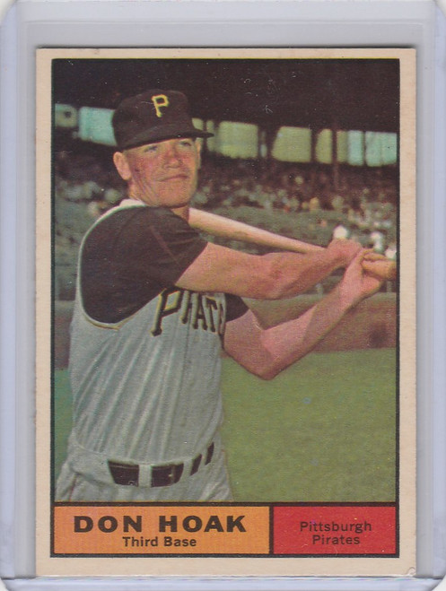 1961 Topps #230 Don Hoak Pittsburgh Pirates NRMT