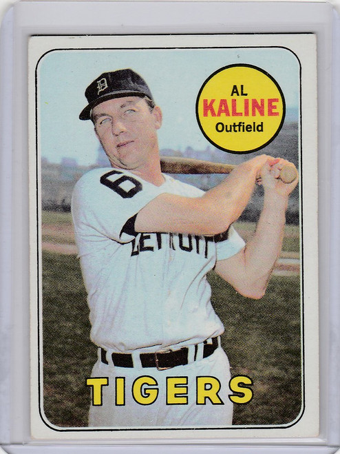 1969 Topps Baseball #410 Al Kaline Detroit Tigers NRMT