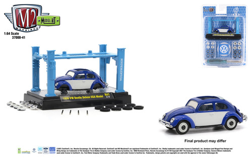 M2 Machines 1:64 Model Kit Release 41 1956 VW Beetle Deluxe USA