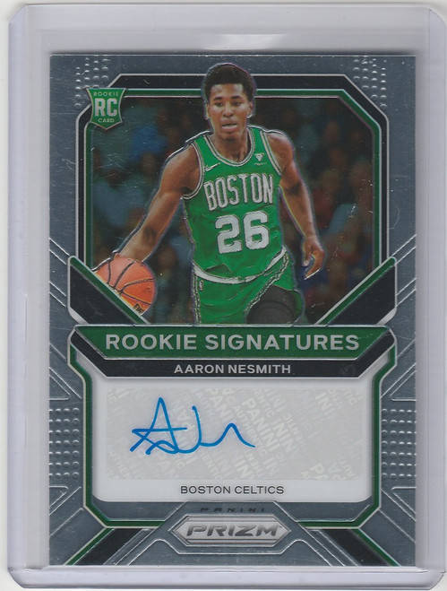 2020-21 Panini Prizm AUTO Aaron Nesmith Boston Celtics Rookie Signatures