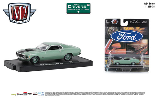 M2 Machines Auto-Drivers 1:64 R78 1970 Ford Mustang 428 SCJ