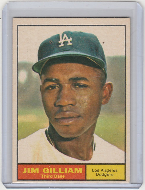 1961 Topps #238 Jim Gilliam Los Angeles Dodgers EXMT