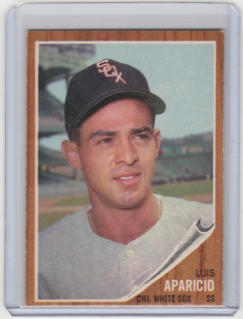 1962 Topps #325 Luis Aparicio Chicago White Sox EX