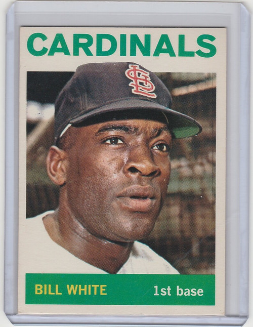 1964 Topps #240 Bill White St Louis Cardinals NRMT