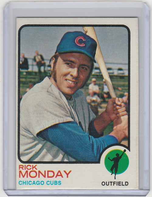 1973 Topps #44 Rick Monday Chicago Cubs EXMT