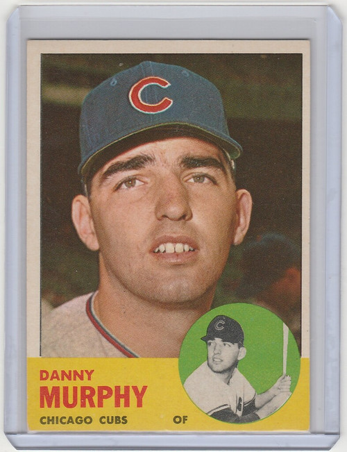 1963 Topps #272 Danny Murphy Chicago Cubs EXMT