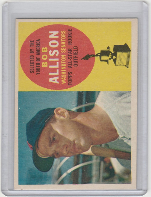 1960 Topps #320 Bob Allison Washington Senators EXMT