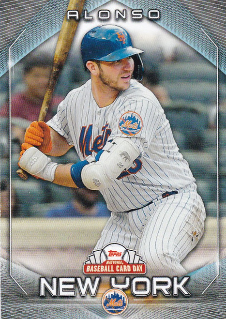 2020 Topps National Baseball Card Day - Pete Alonso -- Mets NTCDG-1