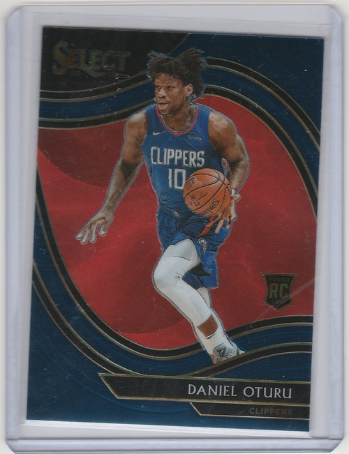 2020-21 Panini Select #268 Daniel Oturu Los Angeles Clippers