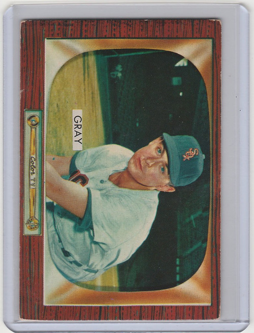 1955 Bowman #86 Ted Grey Chicago White Sox EX