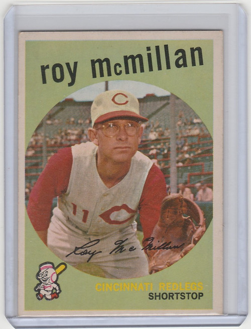 1959 Topps #405 Roy McMillian Cincinnati Redlegs EXMT
