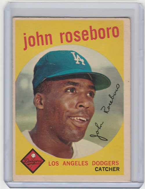 1959 Topps #441 John Roseboro Los Angeles Dodgers EX