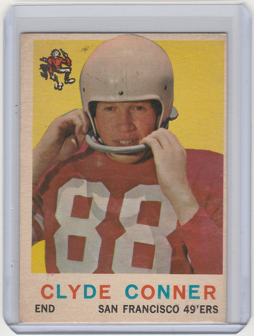 1959 Topps #27 Clyde Conner San Francsico 49ers EXMT