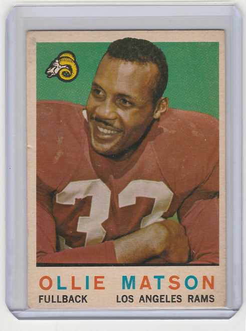 1959 Topps #50 Ollie Matson Los Angeles Rams EX