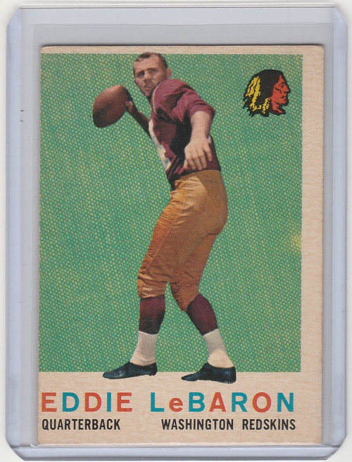 1959 Topps #150 Eddie LeBaron Washington Redskins EX