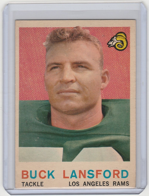 1959 Topps #152 Buck Lansford Los Angeles Rams EXMT