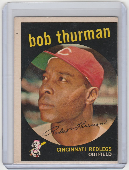 1959 Topps #541 Bob Thurman Cincinnati Redlegs EX