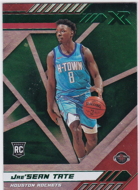 2020-21 Chronicles XR #298 Jae'Sean Tate Green RC Houston Rockets