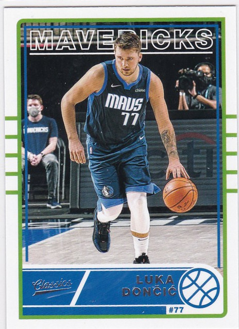 2020-21 Panini Chronicles Classics #633 Luka Doncic Dallas Mavericks