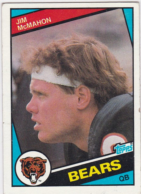 1984 Topps #227 Jim McMahon Chicago Bears