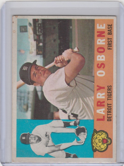 1960 Topps #201 Larry Osborne Detroit Tigers EX