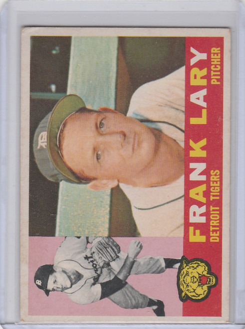 1960 Topps #85 Frank Lary Detroit Tigers EX