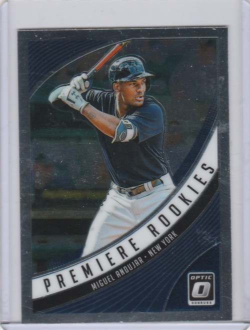 2019 Panini Donruss Optic #PR10 Migual Andujar New York Yankees