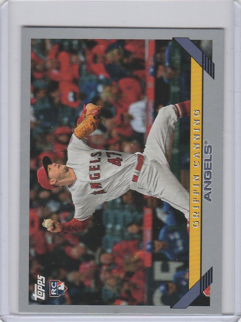 2019 Topps Archives Silver #292 Griffin Canning Los Angeles Angels 19/99