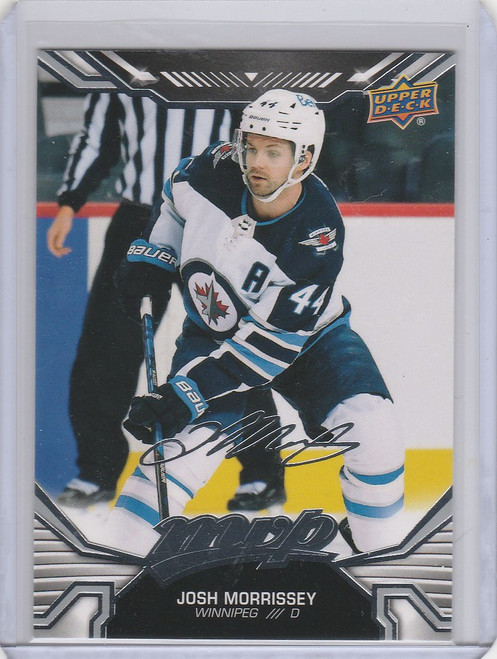 2022-23 Upper Deck MVP Silver Script #153 Josh Morrissey Winnipeg Jets