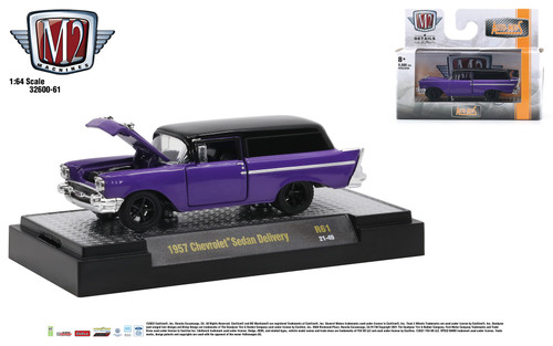 M2 Machines 1:64 Detroit Muscle Release 61 1957 Chevrolet Sedan Delivery