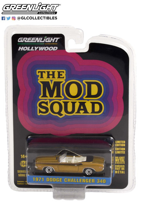 Greenlight 1:64 Hollywood Series 34 1971  Dodge Challenger 340 Mod Squad