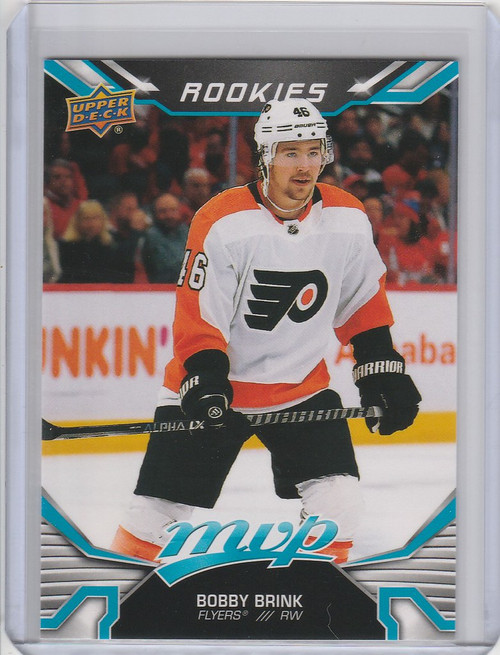 2022-23 Upper Deck MVP Rookie SP #246 Bobby Brink Philadelphia Flyers