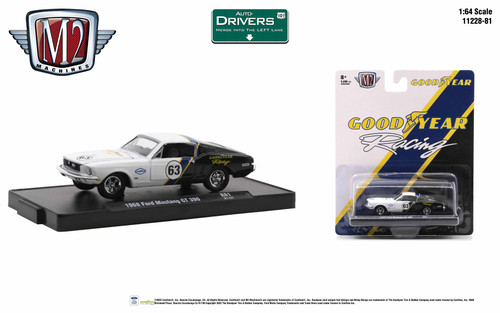 M2 Machines Auto-Drivers 1:64 R81 1968 Ford Mustang GT 390