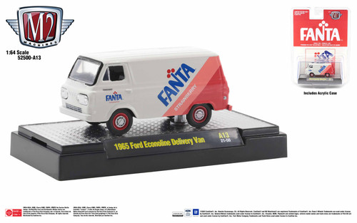 M2 Machines Coca-Cola Release A13 1965 Ford Econoline Delivery Van