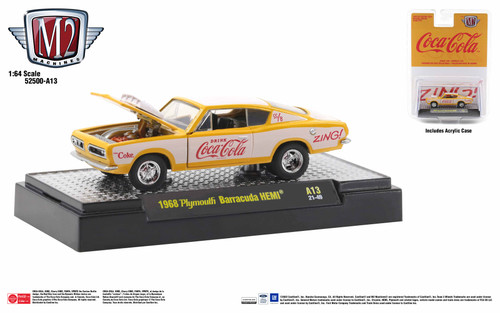 M2 1969 Plymouth Barracuda 340 1/64 Scale From Walmart