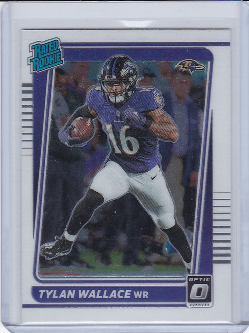 2021 Donruss Optic #226 Tylan Wallace Baltimore Ravens