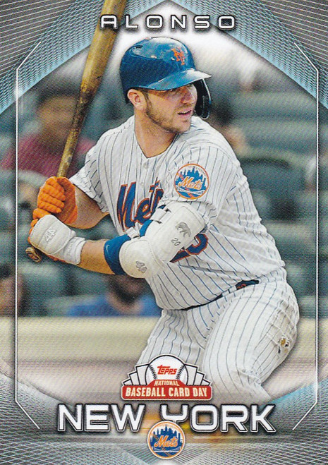 2020 National Baseball Card Day #NTCDG-1 Pete Alonso New York Mets