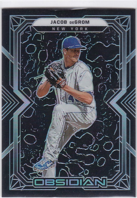 2022 Panini Obsidian #37 Jacon Degrom New York Mets