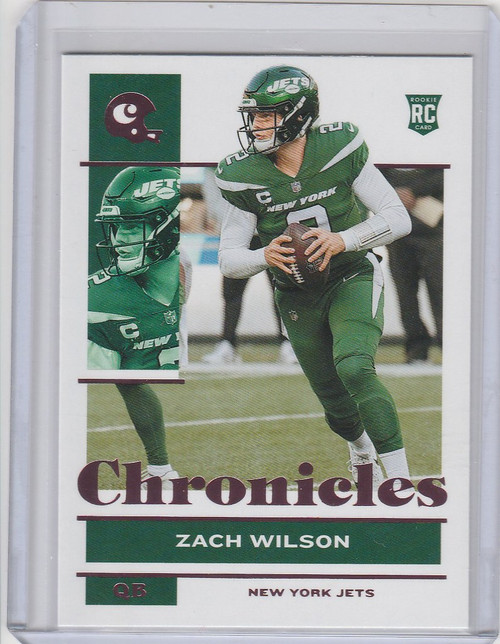 2021 Panini Chronicles #86 Zach Wilson New York Jets